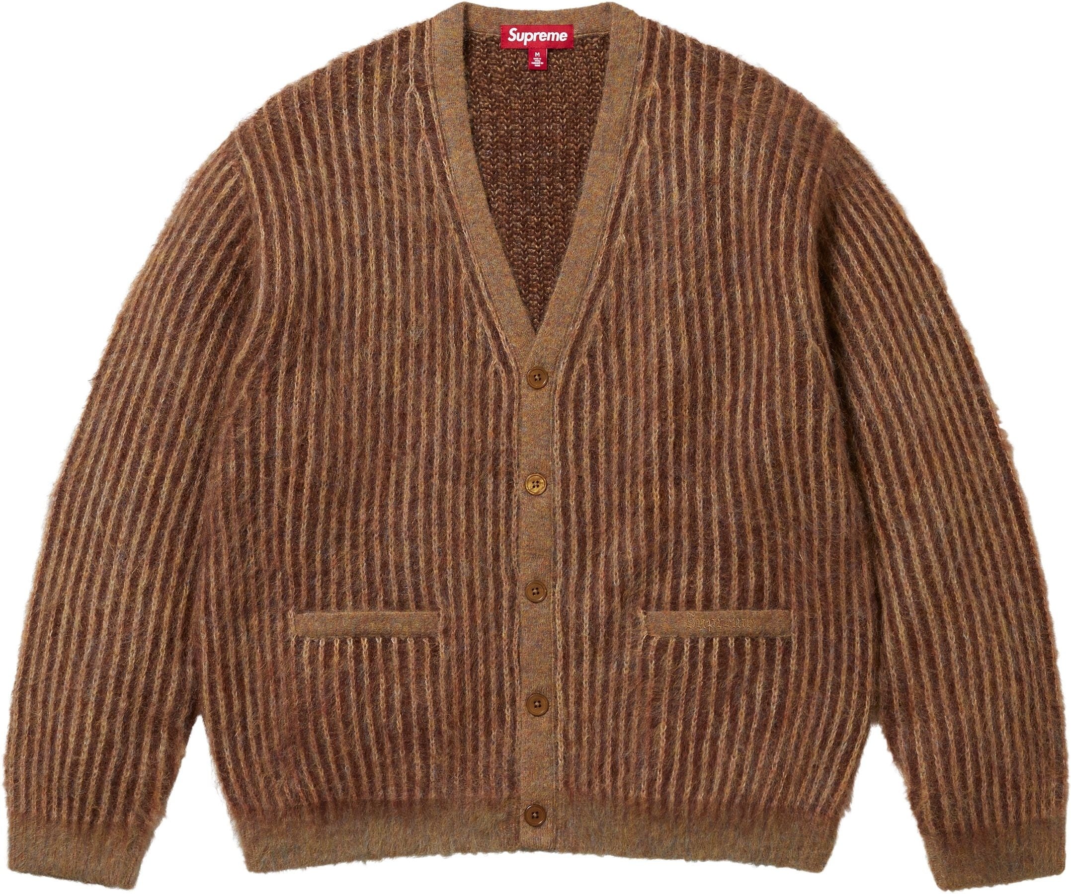 2-Tone Mohair Cardigan view 4
